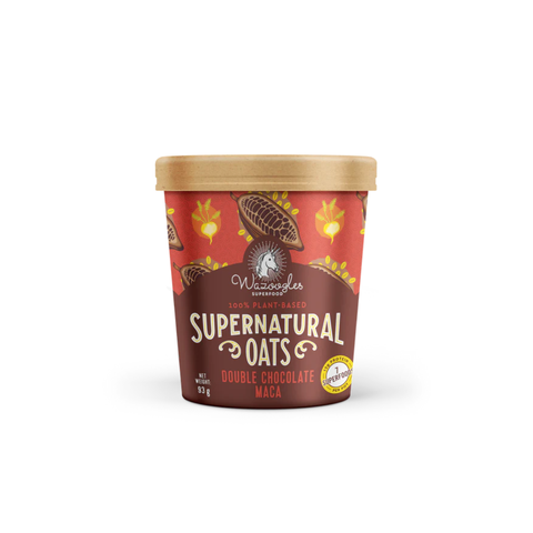 Wazoogles Double Choc Maca Oat Pot | 93g