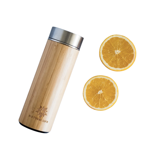 Natural Life Bamboo Stainless Steel Flask | 450ml