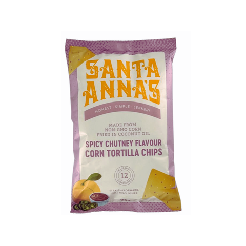 Santa Anna's Spicy Chutney Corn Chips | 185g