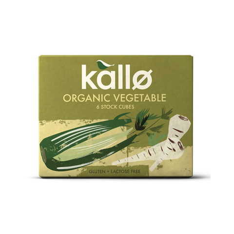 Kallo Organic Veg Stock Cubes | 6 cubes