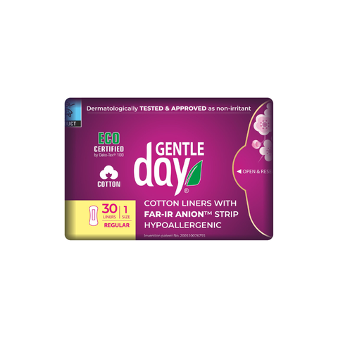 Gentle Day Organic Cotton Liners Regular 30's