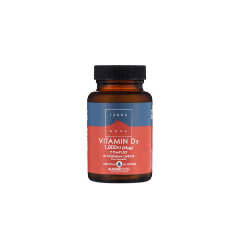Terra Nova Vitamin D3 Complex | 50 Caps