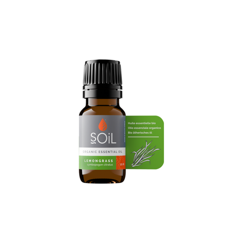SOIL Organic Lemongrass 10ml
