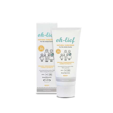 Oh Lief Natural Sunscreen Body | 100ml