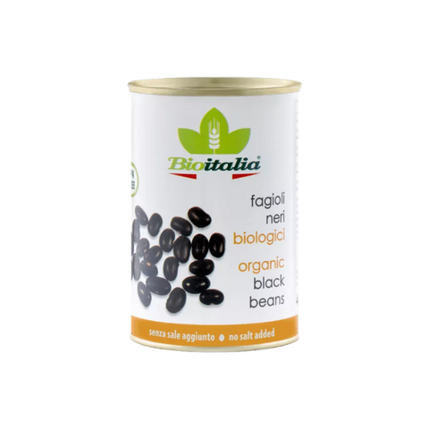 Canned Black Organic Beans 400g
