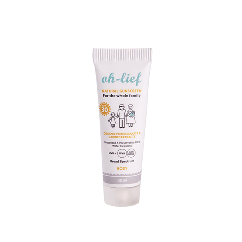Oh Lief Natural Sunscreen Body | 30ml