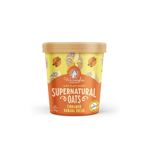 Wazoogles Cinnamon Banana Bread Oat Pot | 95g