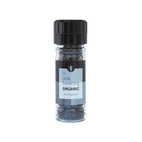 Organic Black Peppercorns Grinder | 40g