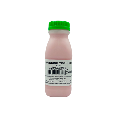 Gays Strawberry Drinking Yoghurt |  250ml