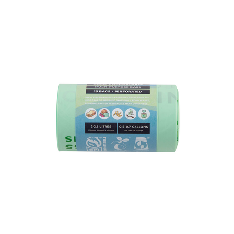 Compostable Bin Bags | 2 - 2.5L