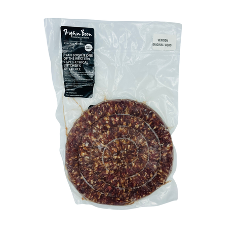 Ryan Boon Venison Boerewors/ KG