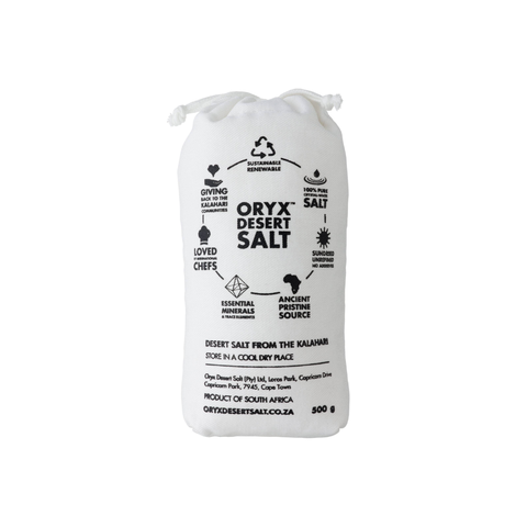 Oryx Desert Salt Coarse Cotton Bag | 500g