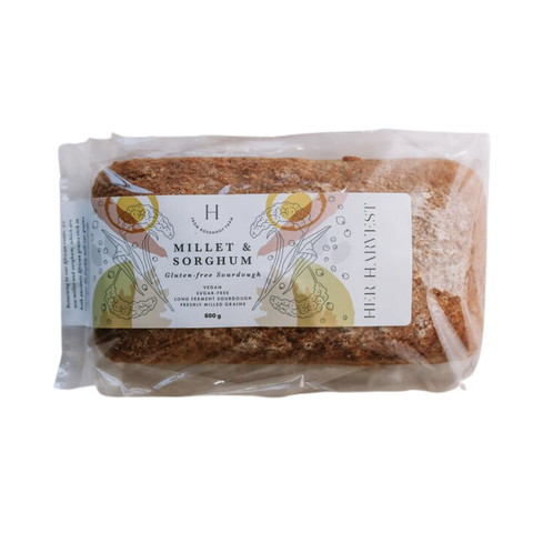 Millet & Sorghum Sourdough Gluten-Free Bread