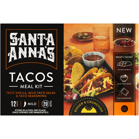 Sant Annas Hard Taco Shell Meal Kit