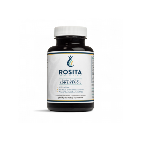 Rosita Extra Virgin Cod Liver Oil | 90 Soft Gels