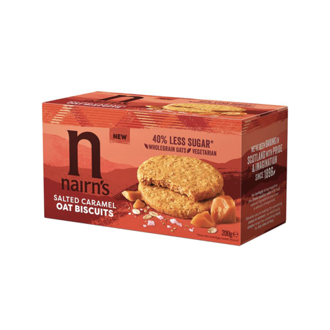 Nairns Salted Caramel Oat Biscuits | 200g