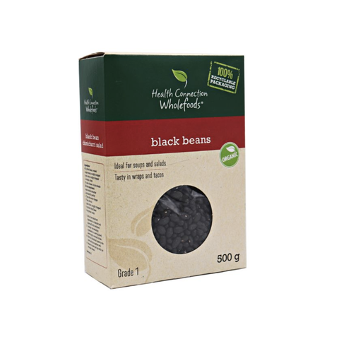 Health Connection Black Beans Organic | 500g