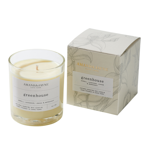 Amanda Jayne Glass Candle Collection | Greenhouse